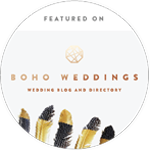 Featured on Boho Weddings