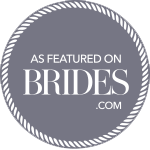 As featured on brides.com