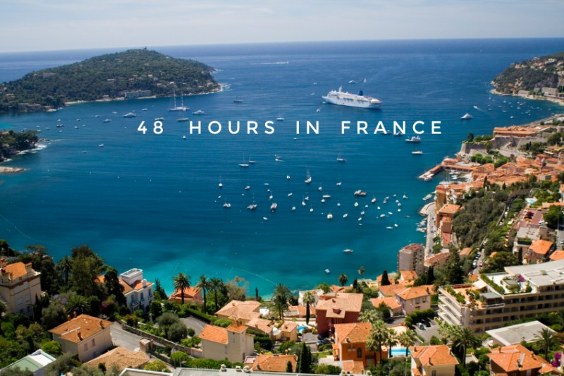 {48 hours in France} Behind the scenes